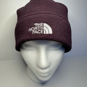 The North Face Maroon Fleece Beanie
